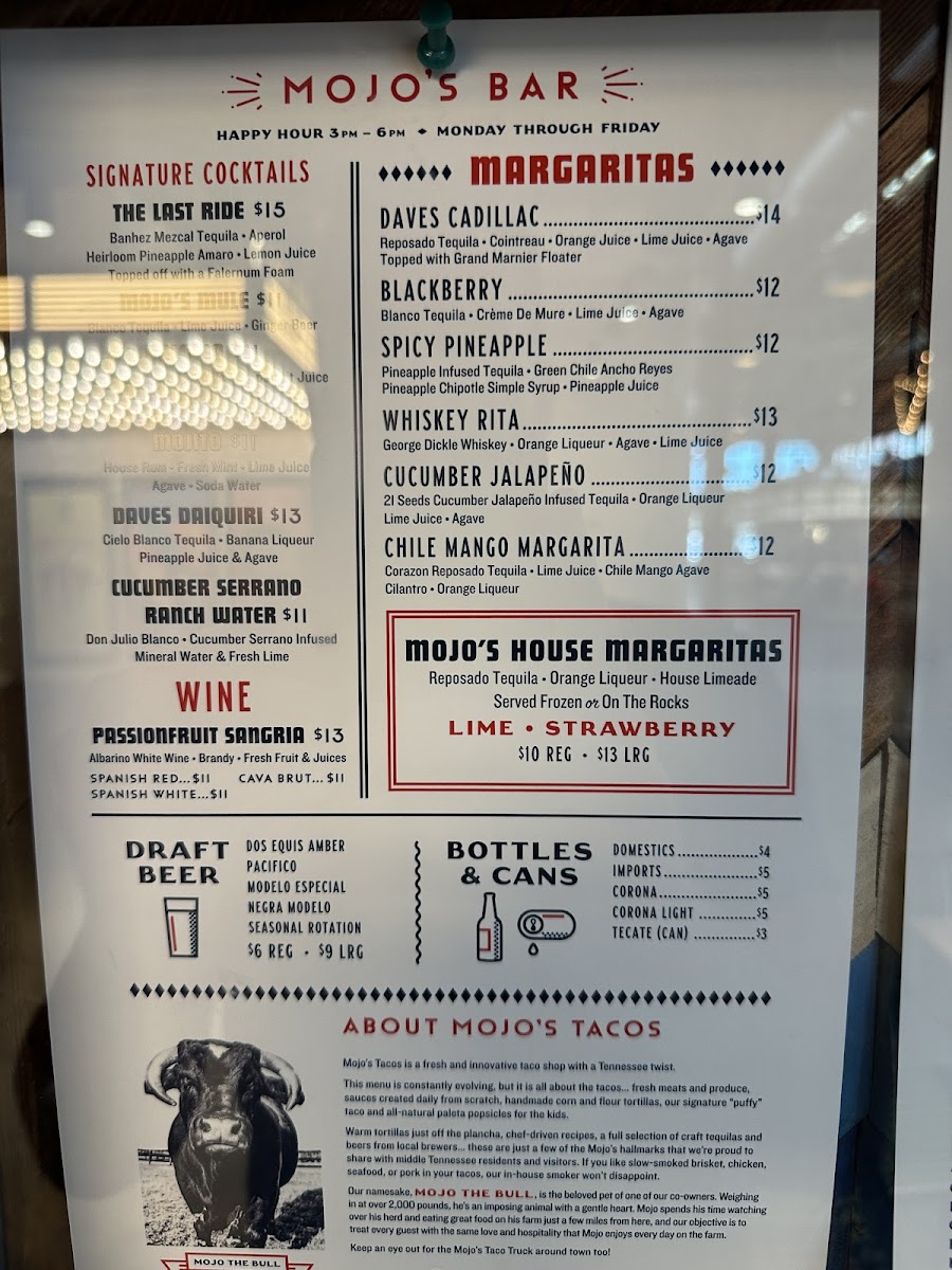 Mojo's Tacos - Franklin Menu - Image 3