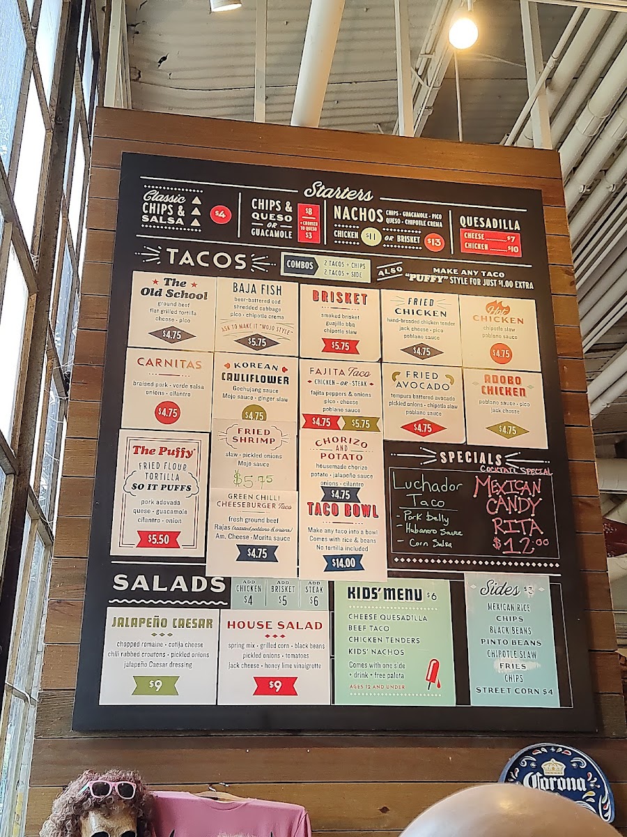 Mojo's Tacos - Franklin Menu - Image 4